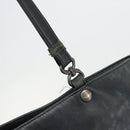 BOTTEGA VENETA INTRECCIATO Tote Bag Leather Black Auth 187347-19