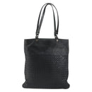 BOTTEGA VENETA INTRECCIATO Tote Bag Leather Black Auth 187347-13