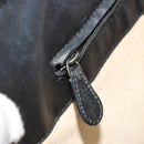 BOTTEGA VENETA INTRECCIATO Tote Bag Leather Black Auth 187347-23
