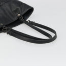 BOTTEGA VENETA INTRECCIATO Tote Bag Leather Black Auth 187347-7