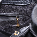 GUCCI Bamboo Tote Bag Leather Black Gold 002 2853 0260 0 Auth 187353-21