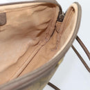 GUCCI GG Supreme Shoulder Bag PVC Beige Gold 97 02 068 Auth 187354-19