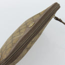 GUCCI GG Supreme Shoulder Bag PVC Beige Gold 97 02 068 Auth 187354-6