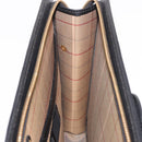 Burberrys Business Bag Leather Black Gold Auth 187355-19