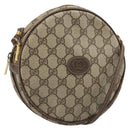 GUCCI GG Supreme Shoulder Bag PVC Beige Gold 007 115 5575 Auth 187356-1