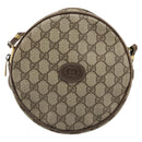 GUCCI GG Supreme Shoulder Bag PVC Beige Gold 007 115 5575 Auth 187356-13