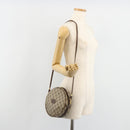 GUCCI GG Supreme Shoulder Bag PVC Beige Gold 007 115 5575 Auth 187356-25