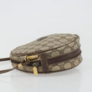 GUCCI GG Supreme Shoulder Bag PVC Beige Gold 007 115 5575 Auth 187356-4