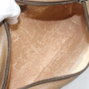 GUCCI GG Supreme Web Sherry Line Bag PVC Beige Gold 116 02 089 Auth 187357-10