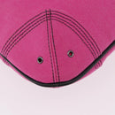 BURBERRY Blue Label Hand Bag Canvas Pink Auth 187361A-15