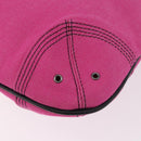 BURBERRY Blue Label Hand Bag Canvas Pink Auth 187361A-16