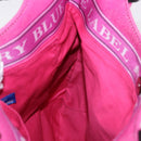 BURBERRY Blue Label Hand Bag Canvas Pink Auth 187361A-19