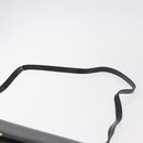 GUCCI Shoulder Bag Leather Black Gold Auth 187368-8