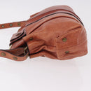 Chloe Shoulder Bag Leather Pink Gold Auth 187369-4