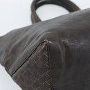 BOTTEGA VENETA INTRECCIATO Tote Bag Leather Black Auth 187381-14