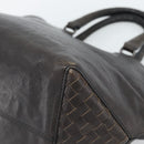 BOTTEGA VENETA INTRECCIATO Tote Bag Leather Black Auth 187381-15