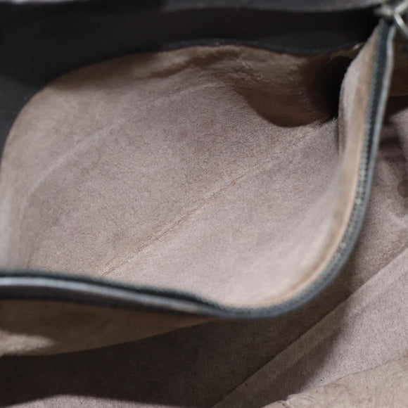 BOTTEGA VENETA INTRECCIATO Tote Bag Leather Black Auth 187381