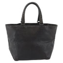 BOTTEGA VENETA INTRECCIATO Tote Bag Leather Black Auth 187381-2