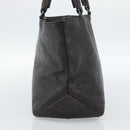 BOTTEGA VENETA INTRECCIATO Tote Bag Leather Black Auth 187381-3