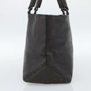 BOTTEGA VENETA INTRECCIATO Tote Bag Leather Black Auth 187381-4