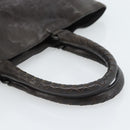 BOTTEGA VENETA INTRECCIATO Tote Bag Leather Black Auth 187381-7