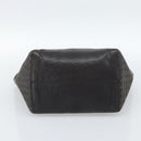 BOTTEGA VENETA INTRECCIATO Tote Bag Leather Black Auth 187381-5
