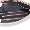 CELINE Fendi Macadam Canvas Zucchino Canvas Bag PVC 2 Set Beige Auth 187404-17