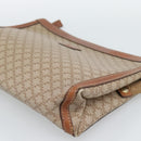 CELINE Fendi Macadam Canvas Zucchino Canvas Bag PVC 2 Set Beige Auth 187404-7