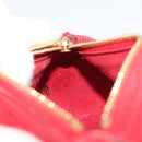 LOUIS VUITTON Epi Soufflot Pouch Accessory Pouch Red LV Auth 187407-20