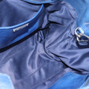 Miu Miu Hand Bag Leather 2way Blue Silver Auth 187410A-18