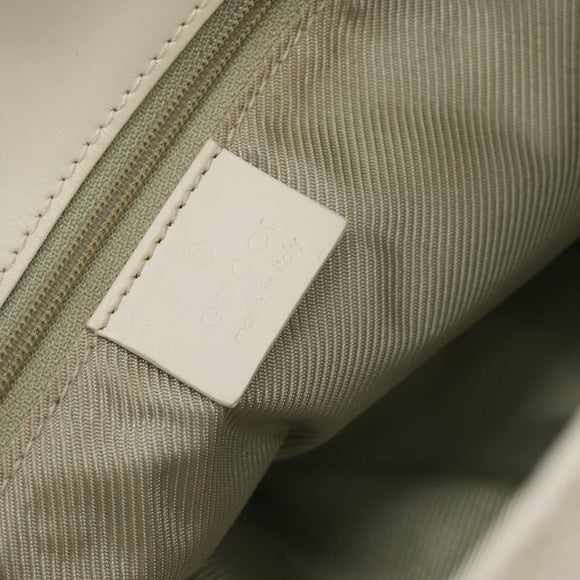 GUCCI GG Canvas Tote Bag Light Blue Gold 002 1099 2404 Auth 187412V