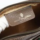 GUCCI GG Supreme Web Sherry Line Bag PVC Beige Gold 116 02 089 Auth 187415-18