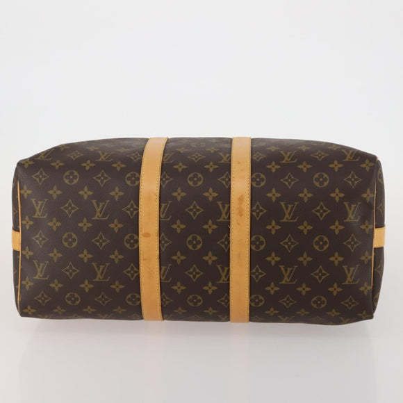 LOUIS VUITTON Monogram Keepall Bandouliere 45 Boston Bag M41418 LV Auth 187418A