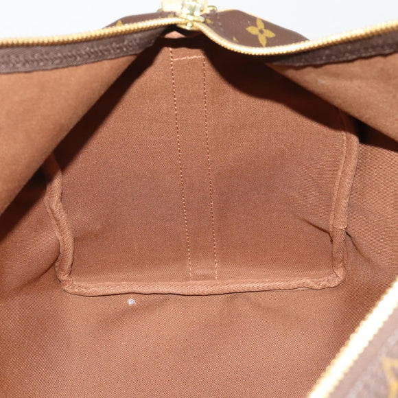LOUIS VUITTON Monogram Keepall Bandouliere 45 Boston Bag M41418 LV Auth 187418A