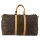 LOUIS VUITTON Monogram Keepall Bandouliere 45 Boston Bag M41418 LV Auth 187418A-3