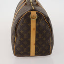 LOUIS VUITTON Monogram Keepall Bandouliere 45 Boston Bag M41418 LV Auth 187418A-4