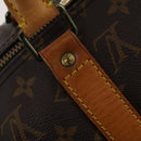 LOUIS VUITTON Monogram Keepall 50 Boston Bag M41426 LV Auth 187419A-9