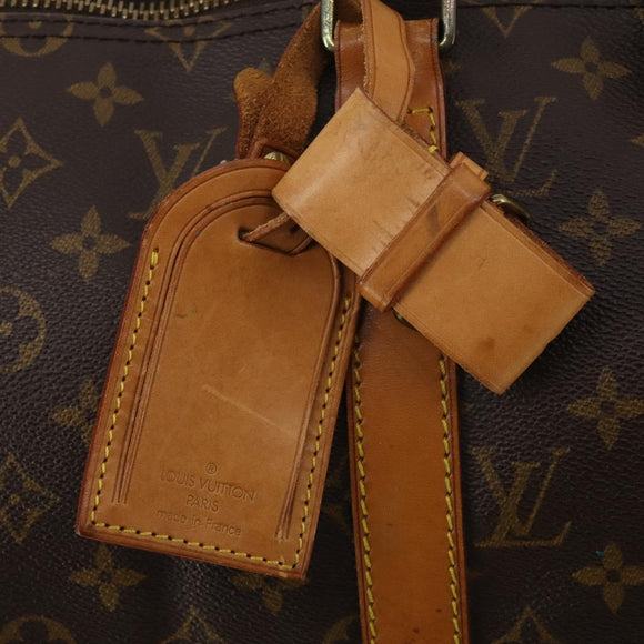 LOUIS VUITTON Monogram Keepall 50 Boston Bag M41426 LV Auth 187419A