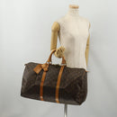 LOUIS VUITTON Monogram Keepall 50 Boston Bag M41426 LV Auth 187419A-22