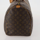 LOUIS VUITTON Monogram Keepall 50 Boston Bag M41426 LV Auth 187419A-3