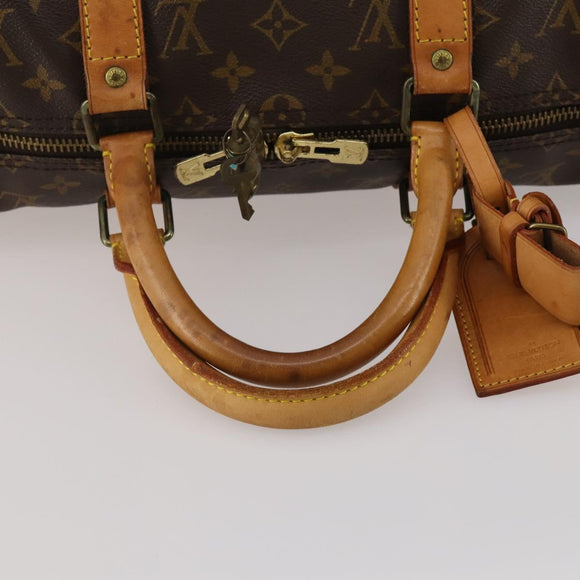 LOUIS VUITTON Monogram Keepall 50 Boston Bag M41426 LV Auth 187419A
