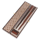 LOUIS VUITTON Monogram Baguette Chop Sticks Wood VIP Only M99171 LV Auth 187422V-1