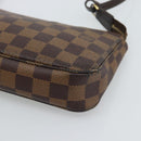 LOUIS VUITTON Damier Ebene Pochette Accessoires Pouch N41206 LV Auth 187423V-14
