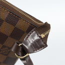 LOUIS VUITTON Damier Ebene Pochette Accessoires Pouch N41206 LV Auth 187423V-18