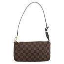 LOUIS VUITTON Damier Ebene Pochette Accessoires Pouch N41206 LV Auth 187423V-13