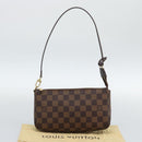 LOUIS VUITTON Damier Ebene Pochette Accessoires Pouch N41206 LV Auth 187423V-12
