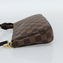 LOUIS VUITTON Damier Ebene Pochette Accessoires Pouch N41206 LV Auth 187423V-3