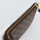 LOUIS VUITTON Damier Ebene Pochette Accessoires Pouch N41206 LV Auth 187423V-6