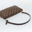 LOUIS VUITTON Damier Ebene Pochette Accessoires Pouch N41206 LV Auth 187423V-7