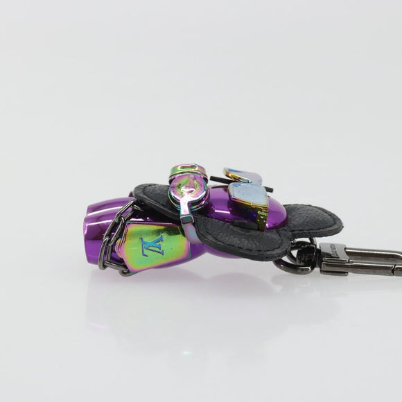 LOUIS VUITTON Monogram Eclipse Vivienne DJ Bag Charm M69479 LV Auth 187425SAM